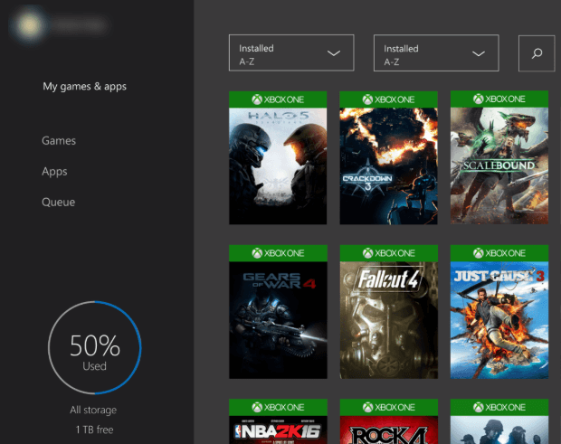 Xbox jedna lista aplikacji i gier