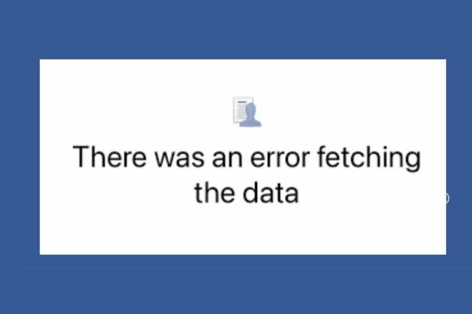 3 eenvoudige manieren om fouten op te lossen bij het ophalen van gegevens op Facebook