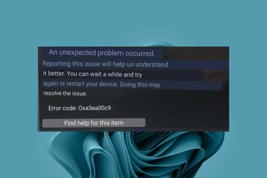 Errore 0xa3ea00c9: come risolvere questo problema di installazione di EA Play