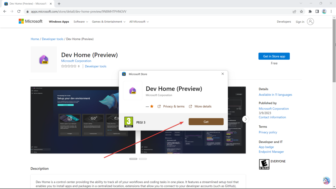 Microsoft Dev Home: Kuinka ladata ja asentaa