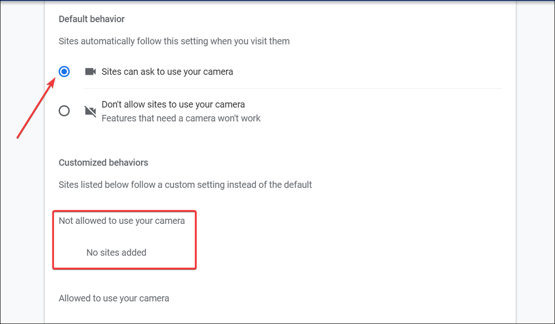 Zoom'un Windows 11 10'da bir kamera algılayamaması sorununu gidermek için Kamera ayarlarını kontrol edin