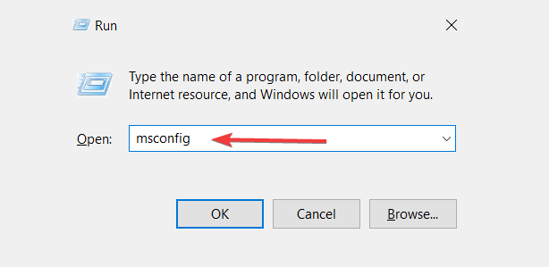 „msconfig Windows“ įkrovos