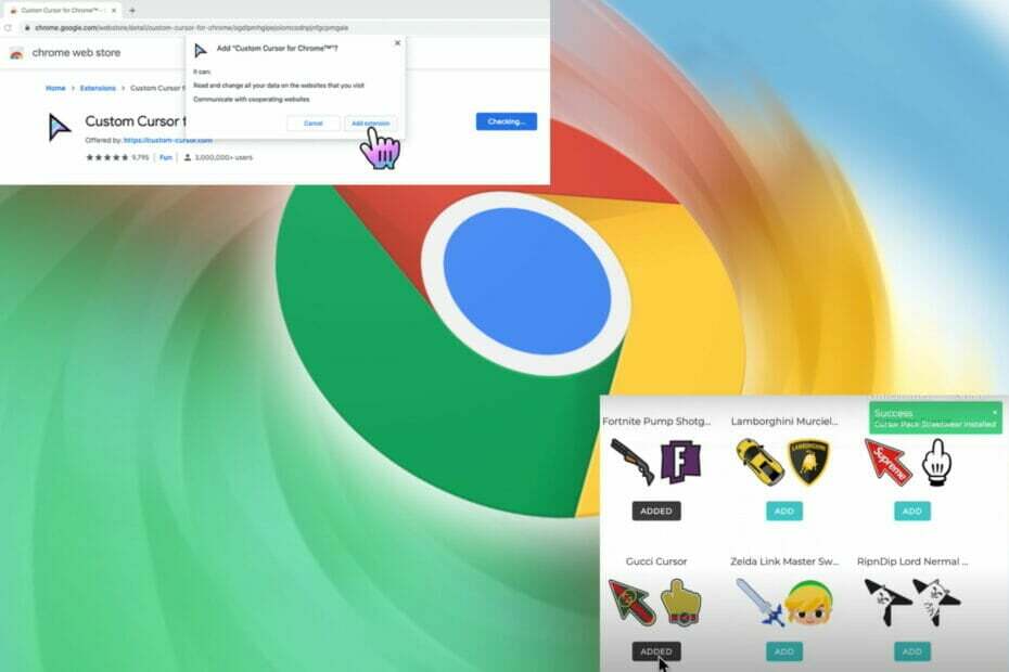 Pasirinktinis „Chrome“ žymeklis neveikia? Štai 3 greiti pataisymai