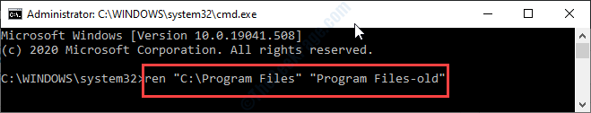 Program Files Rename