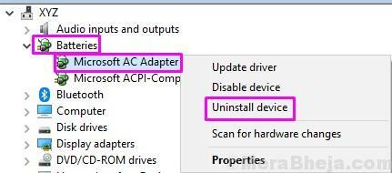 Afinstaller Microsoft Ac Adapter