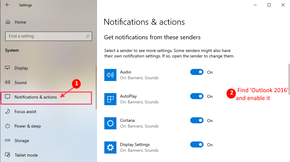 როგორ დააყენოთ ახალი ელ.ფოსტის შეტყობინებები და პარამეტრები MS Outlook- ში