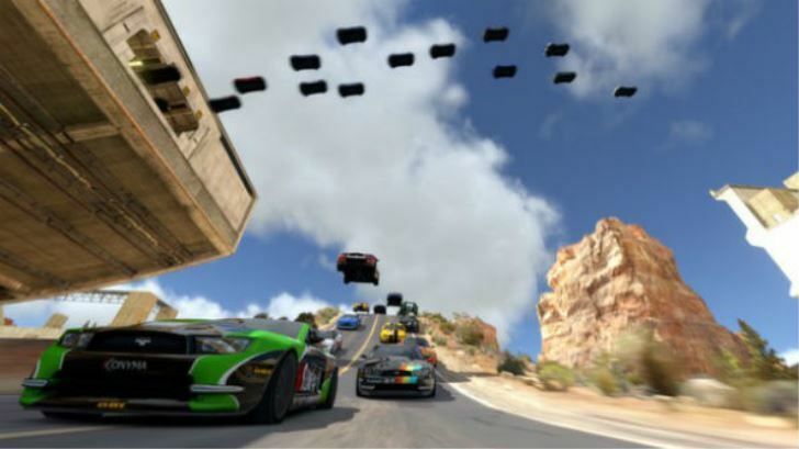 гоночні ігри - trackmania canyon
