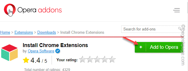 Tambahkan Ke Opera Chrome Min