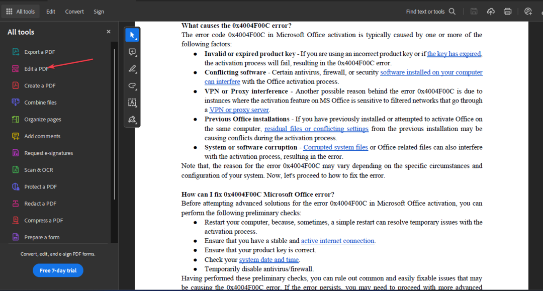PDF内のハイパーリンクを簡単な方法で削除する