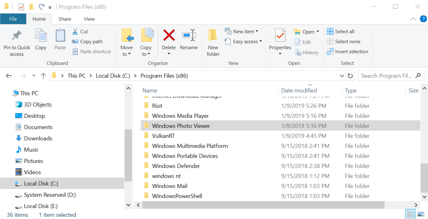 Ștergeți folderul Windows Live - Nu se poate instala Windows Essentials