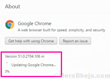 Aktualisieren Sie Chrome Err SSL-Versionsstörung