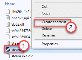 Steam Shortcut erstellen Min Create