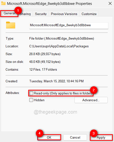 Folder Microsoft Edge Hanya Baca 11zon