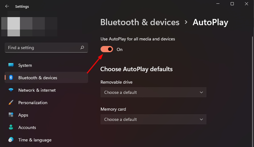 Autoavspilling fungerer ikke Windows 11 bytter automatisk avspilling