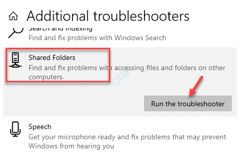 Pemecah Masalah Tambahan Folder Bersama Jalankan Pemecah Masalah