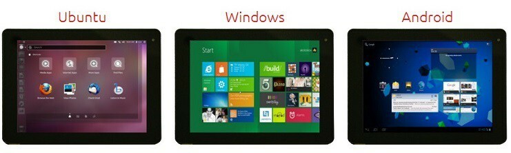 Завантажте Windows 7/8/10, Android та Linux (Ubuntu) за допомогою цього планшета