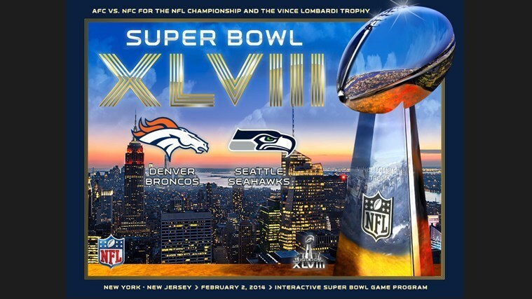 Windows 8, 10 Super Bowl NFL Official Program App zdaj na voljo