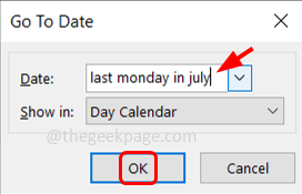 Word kalendár
