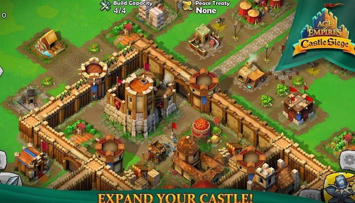 Age of Empires Castle Siege Najlepšie Windows 10 hry pre obchody