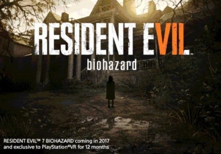 Resident Evil 7 Biohazard kommt 2018 für HTC Vive und Oculus Rift