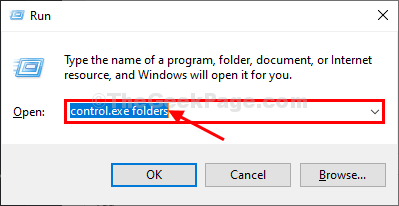 Opțiuni folder Executare