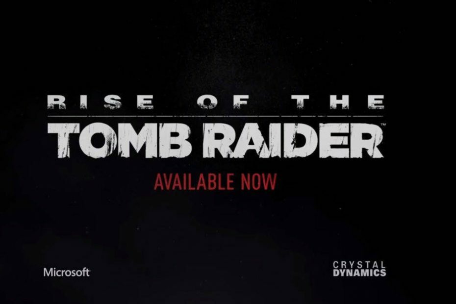„Rise of the Tomb Raider DLC Cold Darkness Awakened“ ateina į „Windows 10“