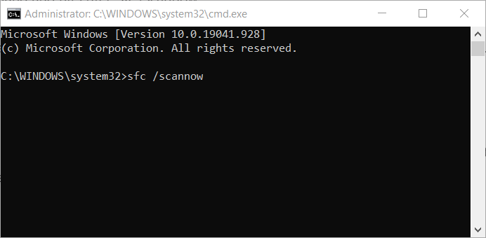 Comanda System File Checker pshed.dll windows 10 bsod