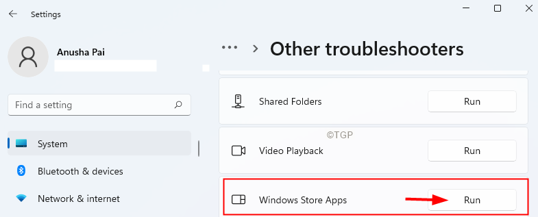 Windows Store'i rakenduste käivitamine