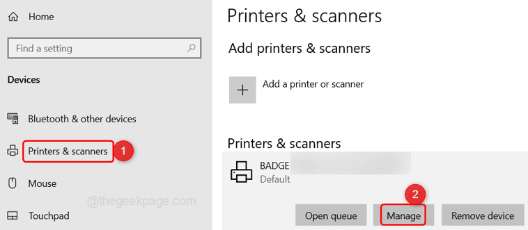 Printerist ei saa värvilist printimist saada Windows 10 parandamisel