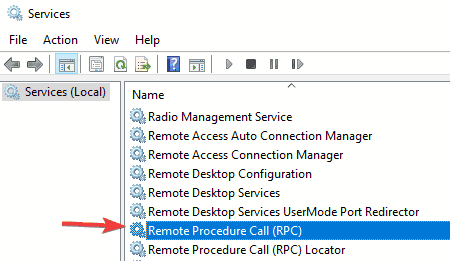storitev klica oddaljenega postopka Do storitve Windows Installer ni mogoče dostopati napaka 1719