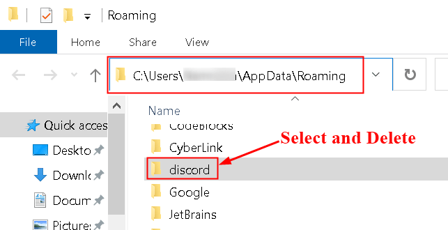 Discord App Data Delete Folder Min