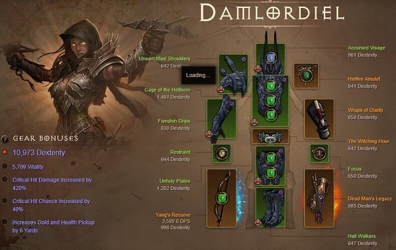 Diablo 3 Fähigkeiten und Gegenstände