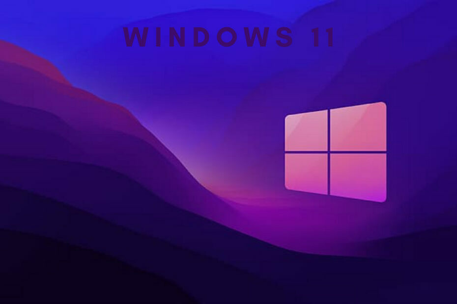 Windows 11 disain