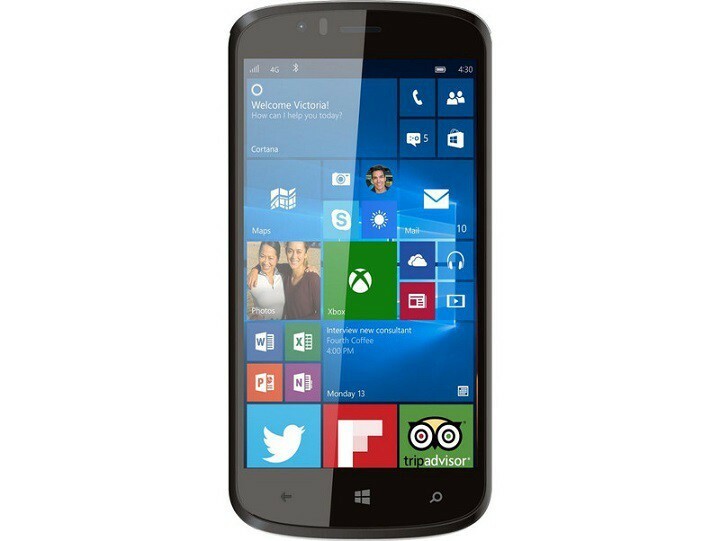 „Bush Eluma“ yra visiškai naujas biudžetinis „Windows 10“ mobilusis telefonas