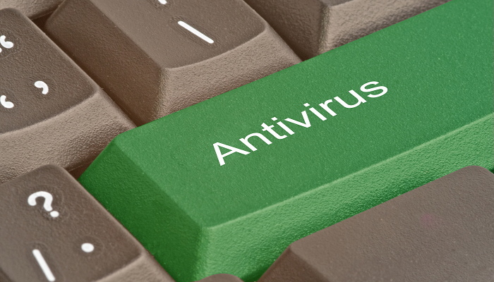 desative o software antivírus de terceiros
