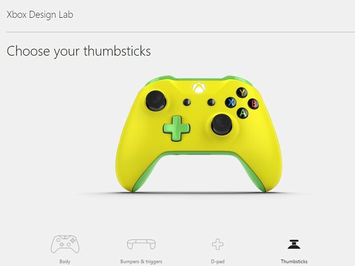 Eerste Xbox Design Lab-controllers zijn onderweg