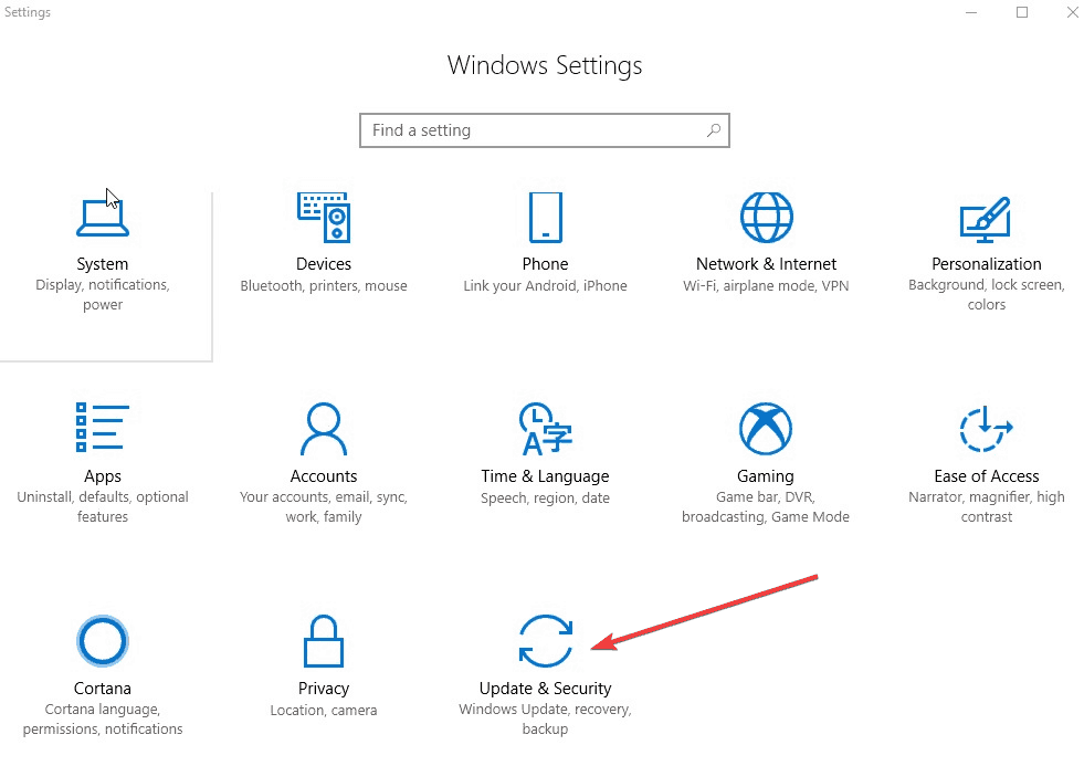 Kesalahan Akses Cepat Windows 10