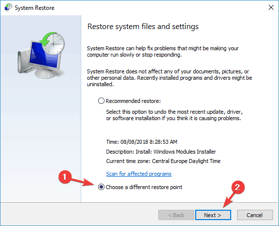 ไม่พบไฟล์สคริปต์ Windows 7
