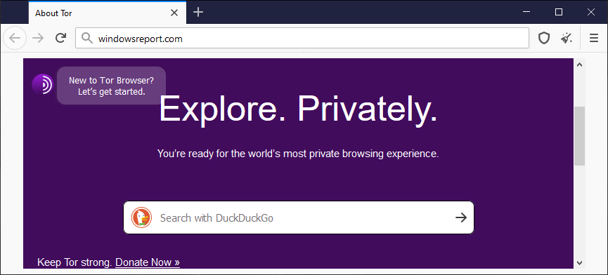 Переглядайте веб-сторінки анонімно за допомогою Tor