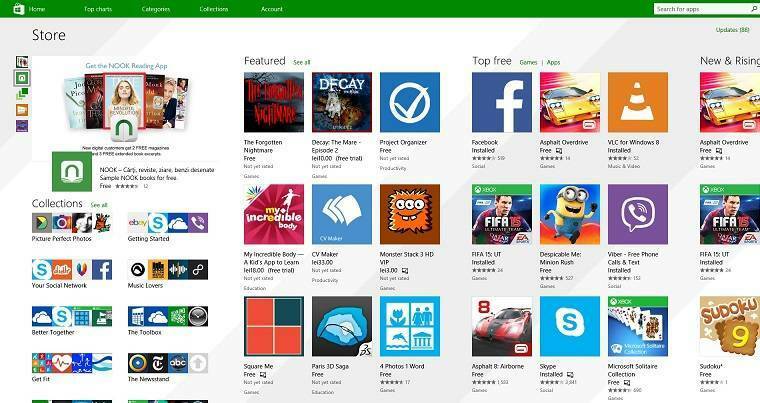 Windows Store nähert sich dem Meilenstein von 200.000 Apps