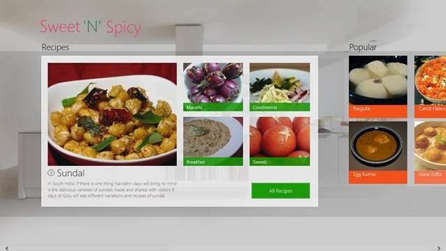 최고의 Windows-8 레시피 앱 요리 앱 (2)