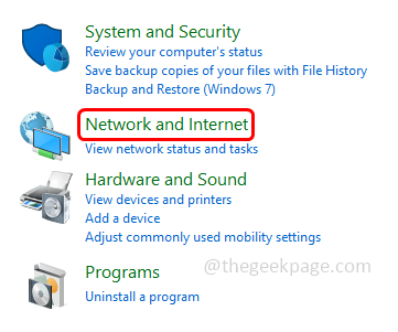Netzwerk Internet