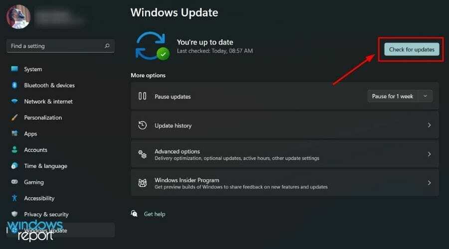 MicrosoftStoreの更新が保留中のWindows11の更新チェックでスタックする