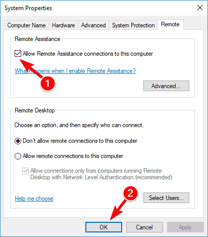 Les informations d'identification du Bureau à distance Windows 10 ne fonctionnaient pas