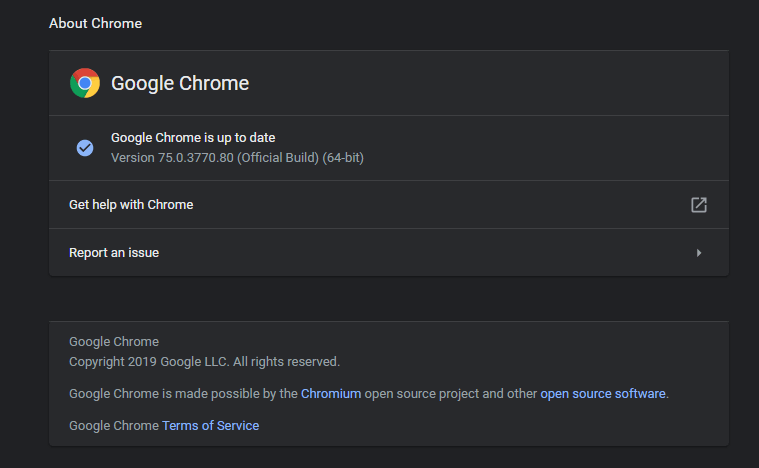 เกี่ยวกับ Chrome เบราว์เซอร์ของคุณไม่รองรับ Roblox