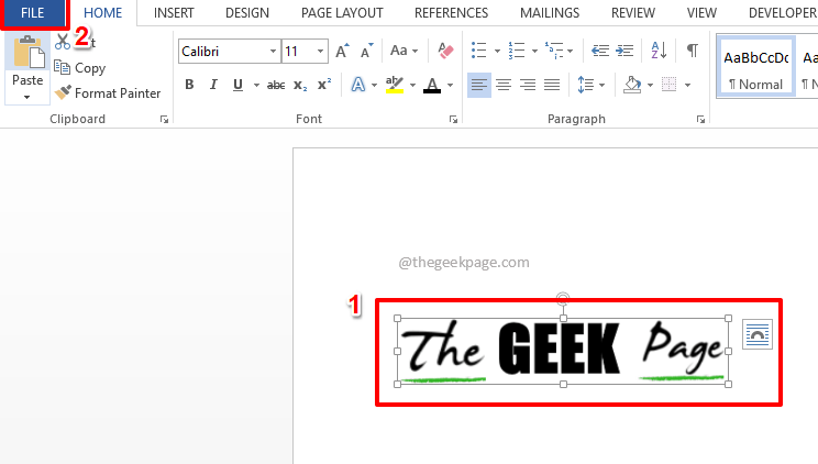 Kuinka luoda ja käyttää mukautettua pikakuvaketta kuvalle tai logolle Microsoft Wordissa