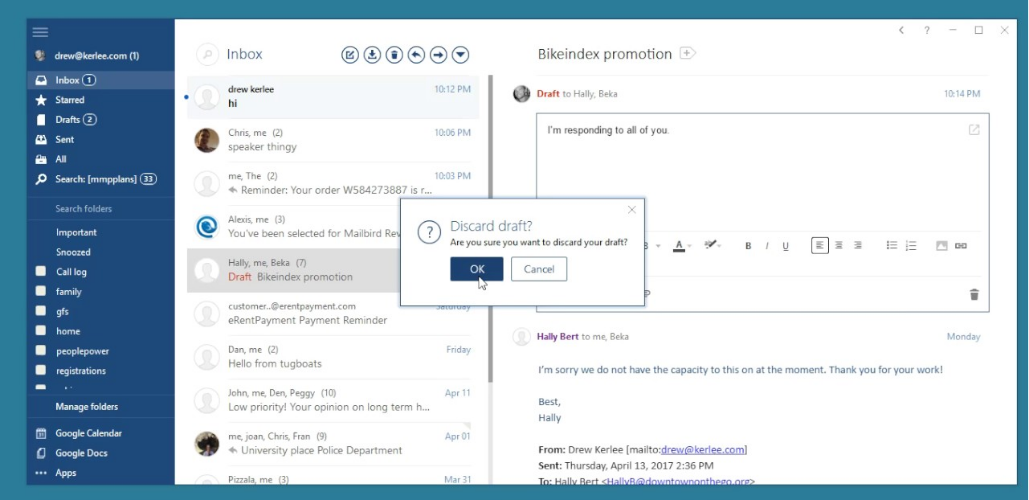 e-mail-klienter og apps til Windows 11 