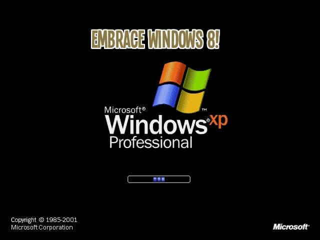הנחה על Windows 8 Pro: שדרג מ- Windows XP וקבל הנחה של 15% [משתמשים עסקיים]