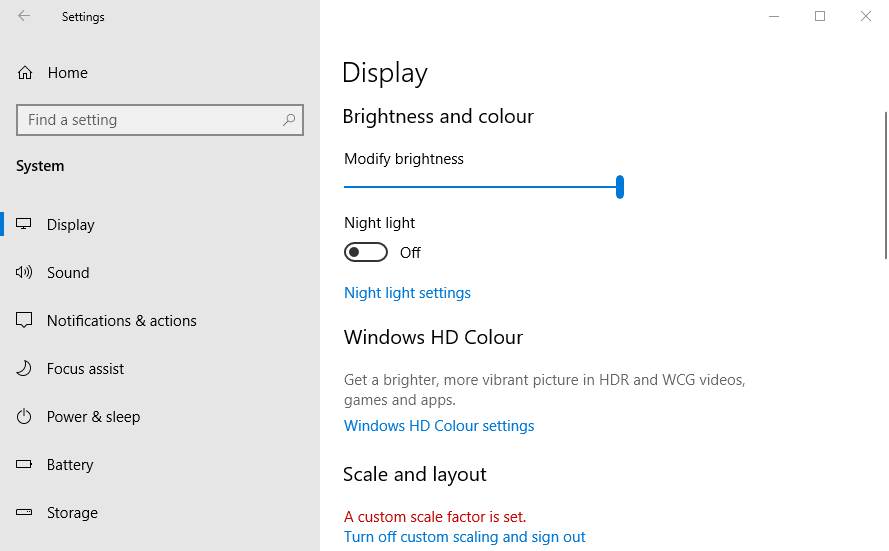 Systemregisterkarten zum Wiederherstellen der Symbolleiste in Windows 10