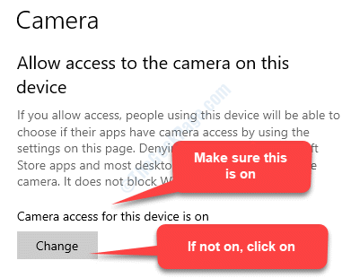 A kamera engedélyezi az ezen a készüléken lévő kamerához való hozzáférést. A készülék hozzáférése a kamerához vagy megváltozik